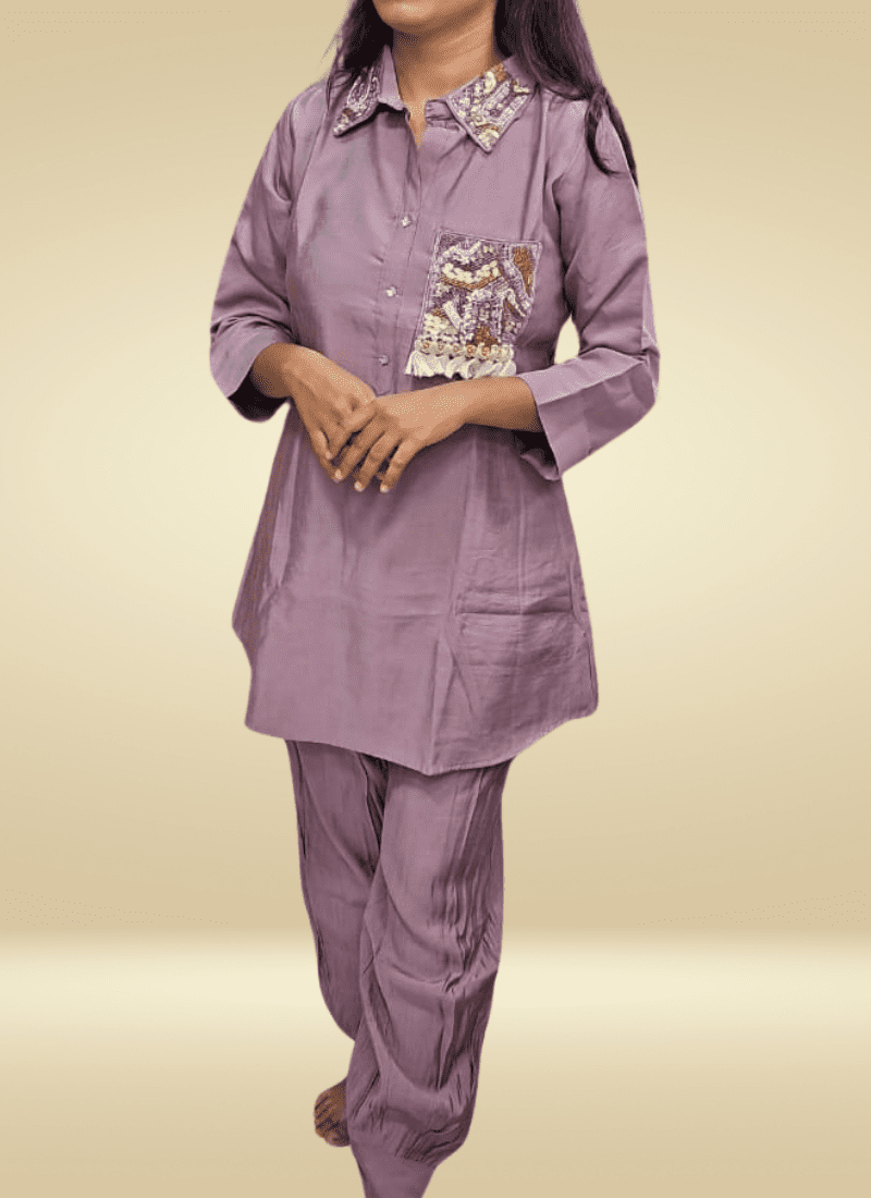 Lilac Luxe Co-Ord Set | thebluemoonshop.com